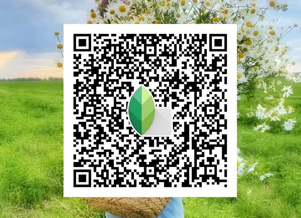 Snapseed QR code