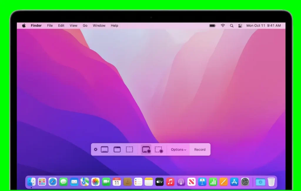 how to screen record on mac