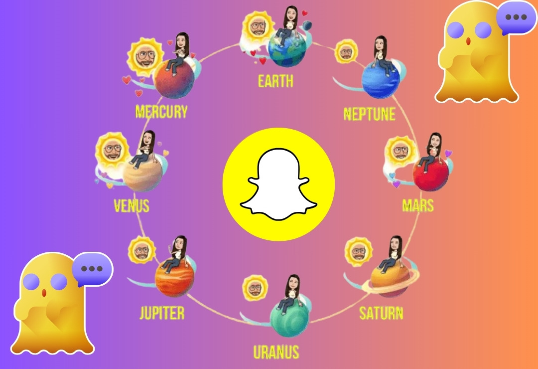 Snapchat Planets 